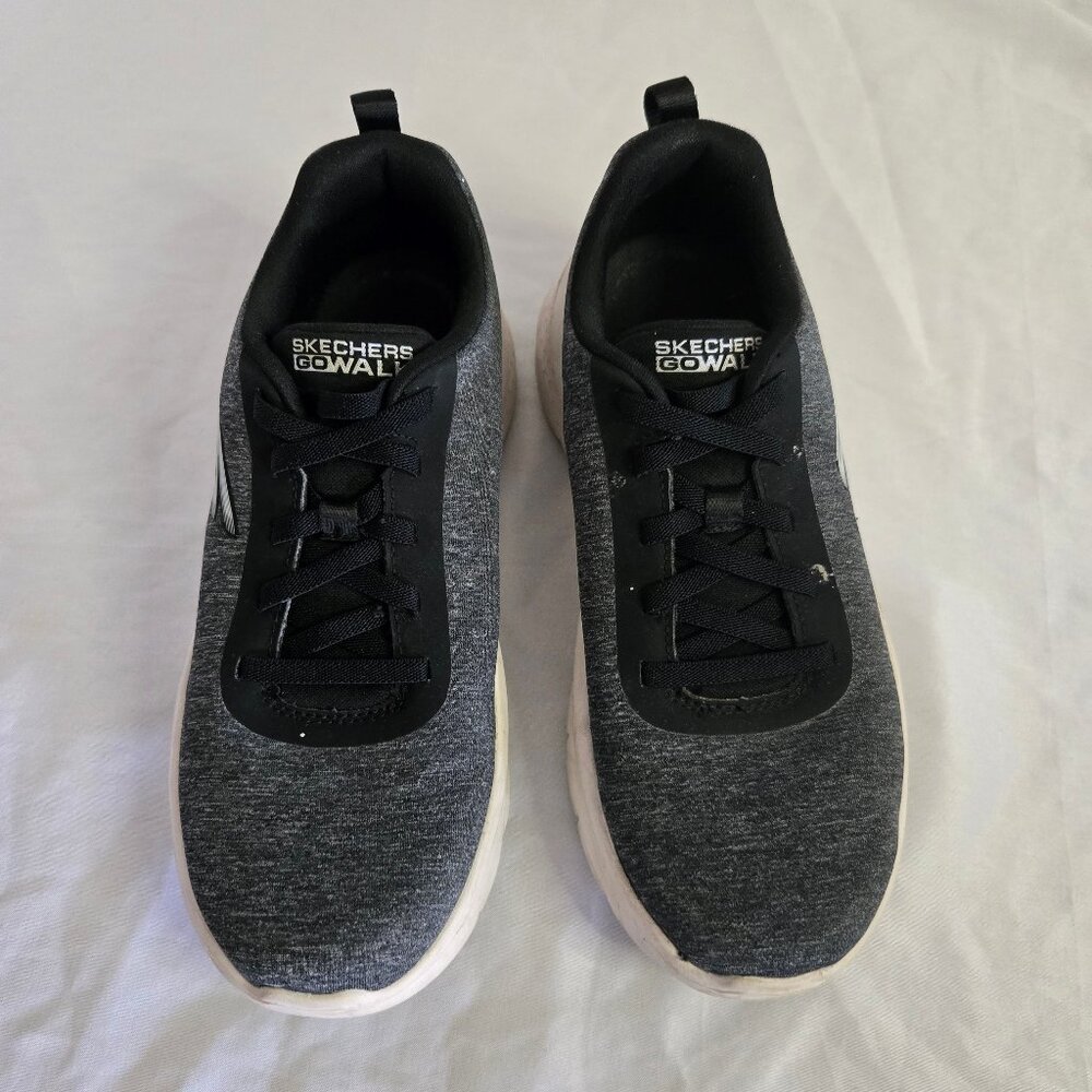 Sketcher Go-Walk Gray Performance Slip On (7)Us - image 6